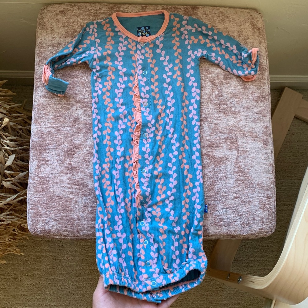 Kickee Pants Convertible Gown